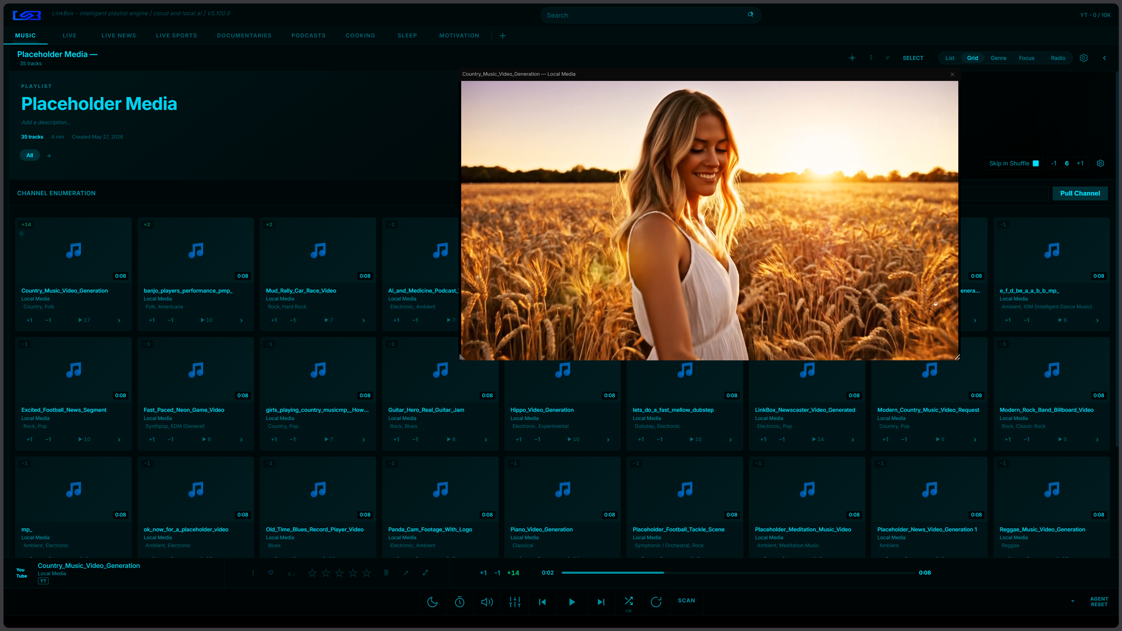 Re-theme the whole app